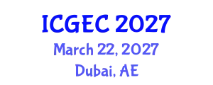 International Conference on Gastroenterology, Endoscopy and Colonoscopy (ICGEC) March 22, 2027 - Dubai, United Arab Emirates