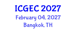 International Conference on Gastroenterology, Endoscopy and Colonoscopy (ICGEC) February 04, 2027 - Bangkok, Thailand