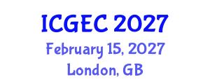 International Conference on Gastroenterology, Endoscopy and Colonoscopy (ICGEC) February 15, 2027 - London, United Kingdom