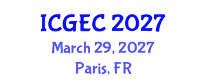 International Conference on Gastroenterology, Endoscopy and Colonoscopy (ICGEC) March 29, 2027 - Paris, France