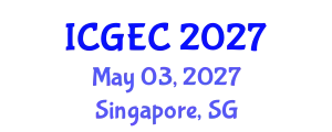 International Conference on Gastroenterology, Endoscopy and Colonoscopy (ICGEC) May 03, 2027 - Singapore, Singapore
