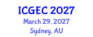 International Conference on Gastroenterology, Endoscopy and Colonoscopy (ICGEC) March 29, 2027 - Sydney, Australia