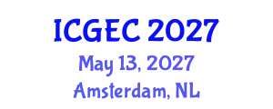 International Conference on Gastroenterology, Endoscopy and Colonoscopy (ICGEC) May 13, 2027 - Amsterdam, Netherlands