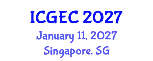 International Conference on Gastroenterology, Endoscopy and Colonoscopy (ICGEC) January 11, 2027 - Singapore, Singapore