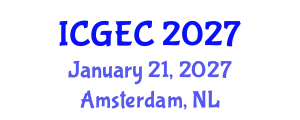 International Conference on Gastroenterology, Endoscopy and Colonoscopy (ICGEC) January 21, 2027 - Amsterdam, Netherlands