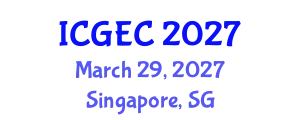 International Conference on Gastroenterology, Endoscopy and Colonoscopy (ICGEC) March 29, 2027 - Singapore, Singapore