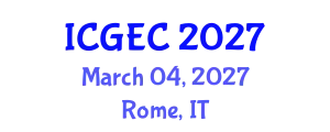 International Conference on Gastroenterology, Endoscopy and Colonoscopy (ICGEC) March 04, 2027 - Rome, Italy