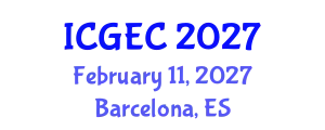 International Conference on Gastroenterology, Endoscopy and Colonoscopy (ICGEC) February 11, 2027 - Barcelona, Spain