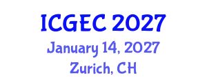 International Conference on Gastroenterology, Endoscopy and Colonoscopy (ICGEC) January 14, 2027 - Zurich, Switzerland