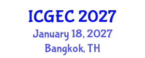 International Conference on Gastroenterology, Endoscopy and Colonoscopy (ICGEC) January 18, 2027 - Bangkok, Thailand