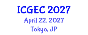 International Conference on Gastroenterology, Endoscopy and Colonoscopy (ICGEC) April 22, 2027 - Tokyo, Japan
