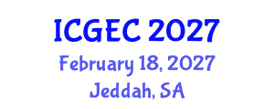 International Conference on Gastroenterology, Endoscopy and Colonoscopy (ICGEC) February 18, 2027 - Jeddah, Saudi Arabia