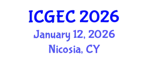 International Conference on Gastroenterology, Endoscopy and Colonoscopy (ICGEC) January 12, 2026 - Nicosia, Cyprus