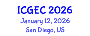 International Conference on Gastroenterology, Endoscopy and Colonoscopy (ICGEC) January 12, 2026 - San Diego, United States