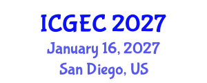 International Conference on Gastroenterology, Endoscopy and Colonoscopy (ICGEC) January 16, 2027 - San Diego, United States