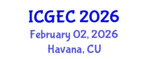 International Conference on Gastroenterology, Endoscopy and Colonoscopy (ICGEC) February 02, 2026 - Havana, Cuba