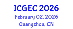 International Conference on Gastroenterology, Endoscopy and Colonoscopy (ICGEC) February 02, 2026 - Guangzhou, China