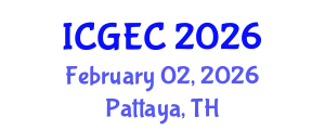 International Conference on Gastroenterology, Endoscopy and Colonoscopy (ICGEC) February 02, 2026 - Pattaya, Thailand