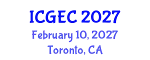 International Conference on Gastroenterology, Endoscopy and Colonoscopy (ICGEC) February 10, 2027 - Toronto, Canada