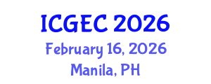 International Conference on Gastroenterology, Endoscopy and Colonoscopy (ICGEC) February 16, 2026 - Manila, Philippines