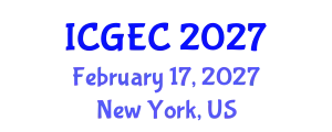 International Conference on Gastroenterology, Endoscopy and Colonoscopy (ICGEC) February 17, 2027 - New York, United States