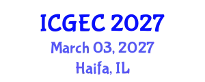 International Conference on Gastroenterology, Endoscopy and Colonoscopy (ICGEC) March 03, 2027 - Haifa, Israel
