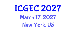 International Conference on Gastroenterology, Endoscopy and Colonoscopy (ICGEC) March 17, 2027 - New York, United States