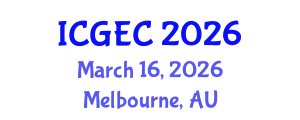 International Conference on Gastroenterology, Endoscopy and Colonoscopy (ICGEC) March 16, 2026 - Melbourne, Australia