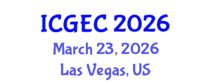 International Conference on Gastroenterology, Endoscopy and Colonoscopy (ICGEC) March 23, 2026 - Las Vegas, United States