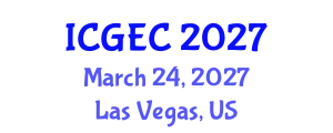 International Conference on Gastroenterology, Endoscopy and Colonoscopy (ICGEC) March 24, 2027 - Las Vegas, United States