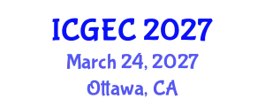 International Conference on Gastroenterology, Endoscopy and Colonoscopy (ICGEC) March 24, 2027 - Ottawa, Canada