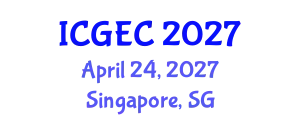 International Conference on Gastroenterology, Endoscopy and Colonoscopy (ICGEC) April 24, 2027 - Singapore, Singapore