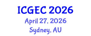 International Conference on Gastroenterology, Endoscopy and Colonoscopy (ICGEC) April 27, 2026 - Sydney, Australia