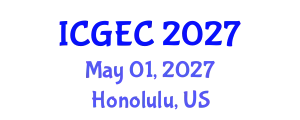 International Conference on Gastroenterology, Endoscopy and Colonoscopy (ICGEC) May 01, 2027 - Honolulu, United States