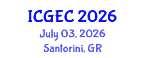 International Conference on Gastroenterology, Endoscopy and Colonoscopy (ICGEC) July 03, 2026 - Santorini, Greece