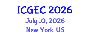 International Conference on Gastroenterology, Endoscopy and Colonoscopy (ICGEC) July 10, 2026 - New York, United States