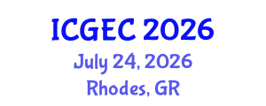 International Conference on Gastroenterology, Endoscopy and Colonoscopy (ICGEC) July 24, 2026 - Rhodes, Greece