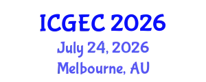 International Conference on Gastroenterology, Endoscopy and Colonoscopy (ICGEC) July 24, 2026 - Melbourne, Australia