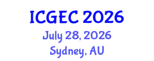 International Conference on Gastroenterology, Endoscopy and Colonoscopy (ICGEC) July 28, 2026 - Sydney, Australia