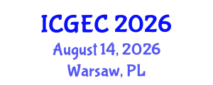 International Conference on Gastroenterology, Endoscopy and Colonoscopy (ICGEC) August 14, 2026 - Warsaw, Poland