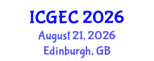 International Conference on Gastroenterology, Endoscopy and Colonoscopy (ICGEC) August 21, 2026 - Edinburgh, United Kingdom