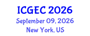 International Conference on Gastroenterology, Endoscopy and Colonoscopy (ICGEC) September 09, 2026 - New York, United States