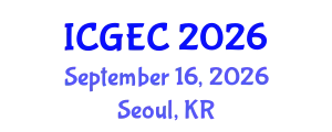 International Conference on Gastroenterology, Endoscopy and Colonoscopy (ICGEC) September 16, 2026 - Seoul, Republic of Korea