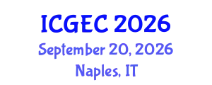 International Conference on Gastroenterology, Endoscopy and Colonoscopy (ICGEC) September 20, 2026 - Naples, Italy