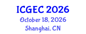 International Conference on Gastroenterology, Endoscopy and Colonoscopy (ICGEC) October 18, 2026 - Shanghai, China