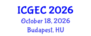 International Conference on Gastroenterology, Endoscopy and Colonoscopy (ICGEC) October 18, 2026 - Budapest, Hungary