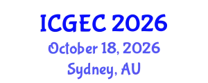 International Conference on Gastroenterology, Endoscopy and Colonoscopy (ICGEC) October 18, 2026 - Sydney, Australia