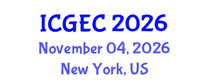 International Conference on Gastroenterology, Endoscopy and Colonoscopy (ICGEC) November 04, 2026 - New York, United States