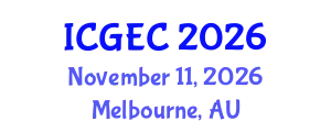 International Conference on Gastroenterology, Endoscopy and Colonoscopy (ICGEC) November 11, 2026 - Melbourne, Australia