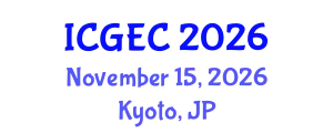 International Conference on Gastroenterology, Endoscopy and Colonoscopy (ICGEC) November 15, 2026 - Kyoto, Japan